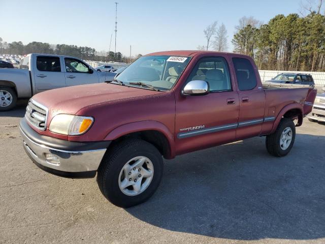 5TBRT34142S327772 - 2002 TOYOTA TUNDRA ACCESS CAB BURGUNDY photo 1