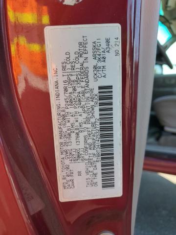 5TBRT34142S327772 - 2002 TOYOTA TUNDRA ACCESS CAB ბურგუნდია ფოტო 12