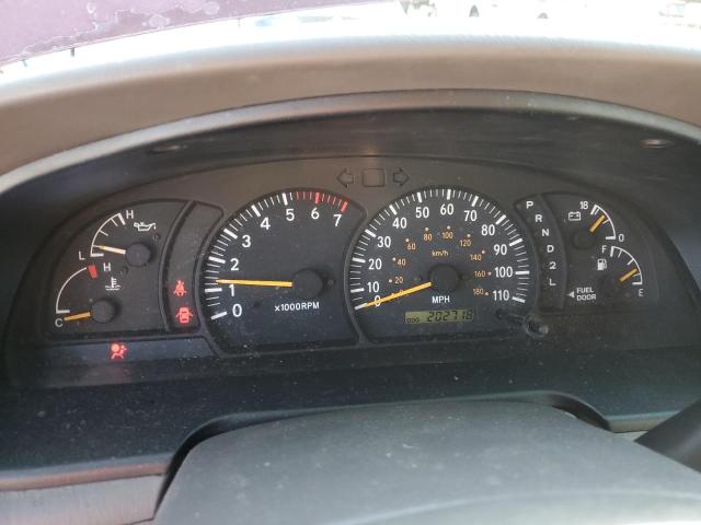 5TBRT34142S327772 - 2002 TOYOTA TUNDRA ACCESS CAB ბურგუნდია ფოტო 9