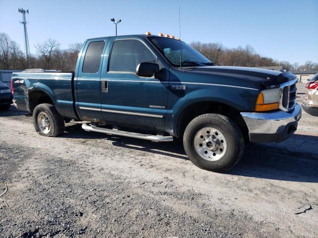 1FTNX21F3XEE96747 - 1999 FORD F250 SUPER DUTY TEAL photo 4