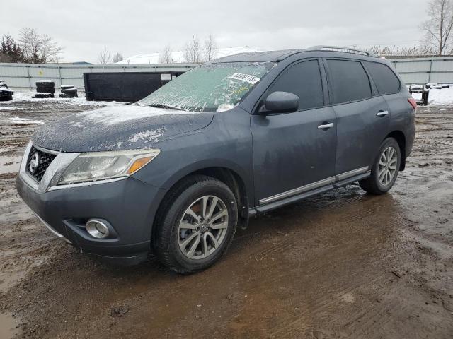 5N1AR2MN0DC688755 - 2013 NISSAN PATHFINDER S 蓝色 照片 1