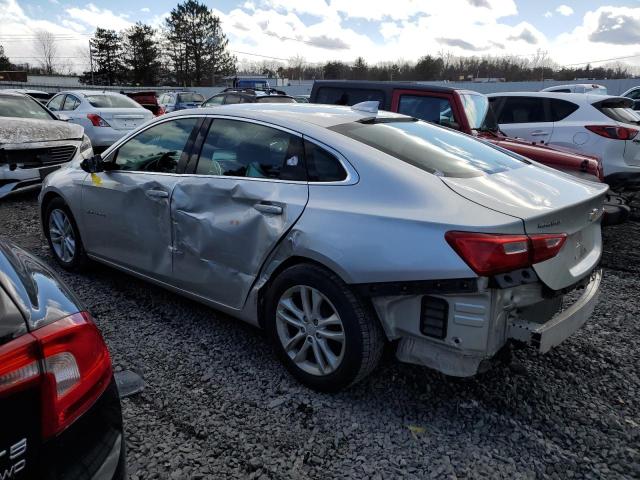 1G1ZD5STXJF144985 - 2018 CHEVROLET MALIBU LT SILVER photo 2