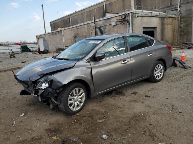 3N1AB7AP9HY338682 - 2017 NISSAN SENTRA S GRAY photo 1