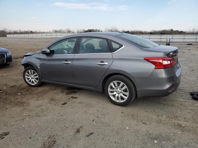 3N1AB7AP9HY338682 - 2017 NISSAN SENTRA S GRAY photo 2