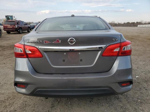 3N1AB7AP9HY338682 - 2017 NISSAN SENTRA S GRAY photo 6