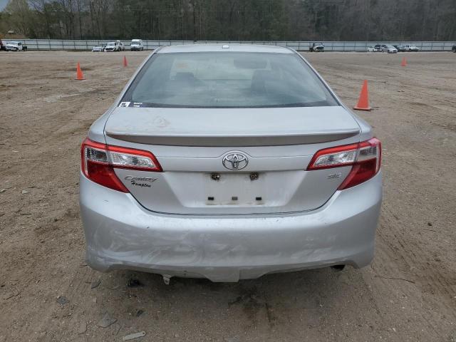 4T1BF1FK8CU099228 - 2012 TOYOTA CAMRY BASE SILVER photo 6