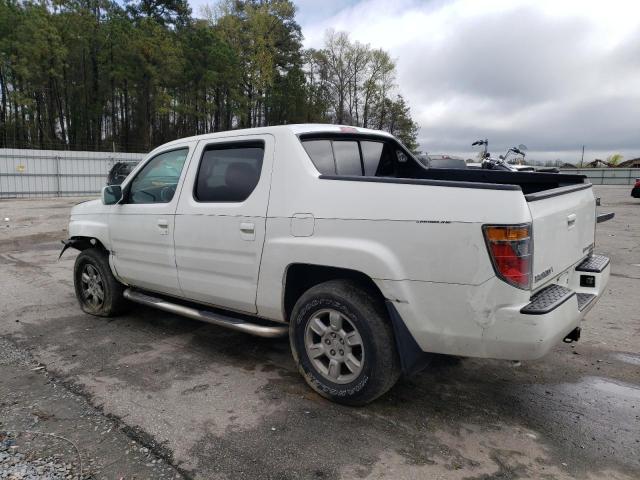 2HJYK16506H539918 - 2006 HONDA RIDGELINE RTL WHITE photo 2