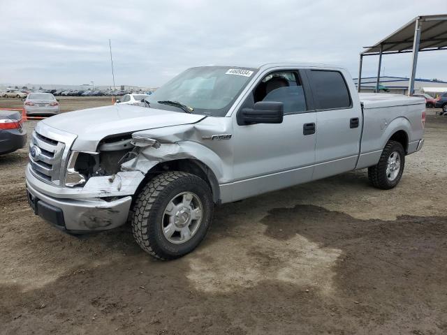 1FTFW1EV3AKE06136 - 2010 FORD F150 SUPERCREW SILVER photo 1