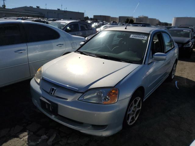 JHMES95673S015331 - 2003 HONDA CIVIC HYBRID BLUE photo 1