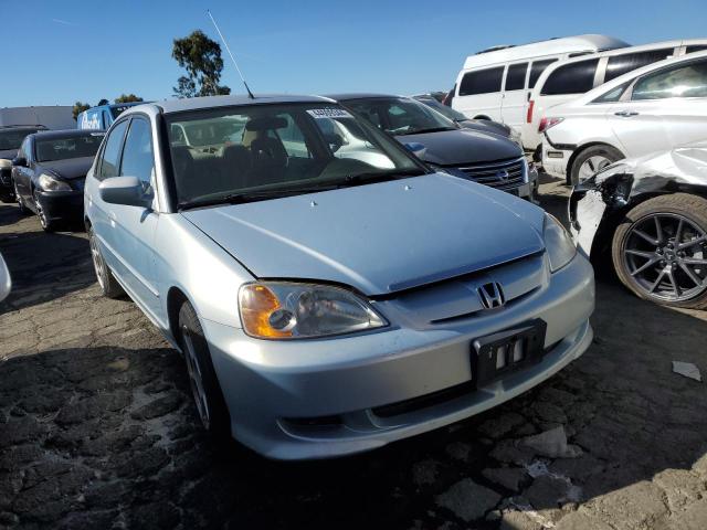 JHMES95673S015331 - 2003 HONDA CIVIC HYBRID BLUE photo 4