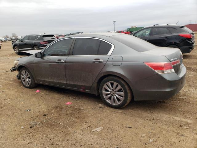 1HGCP2F70BA078415 - 2011 HONDA ACCORD EX GRAY photo 2