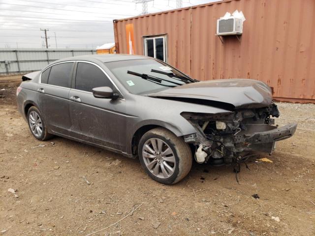 1HGCP2F70BA078415 - 2011 HONDA ACCORD EX GRAY photo 4