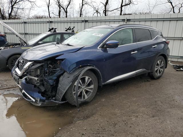 5N1AZ2MS8KN153941 - 2019 NISSAN MURANO S BLUE photo 1