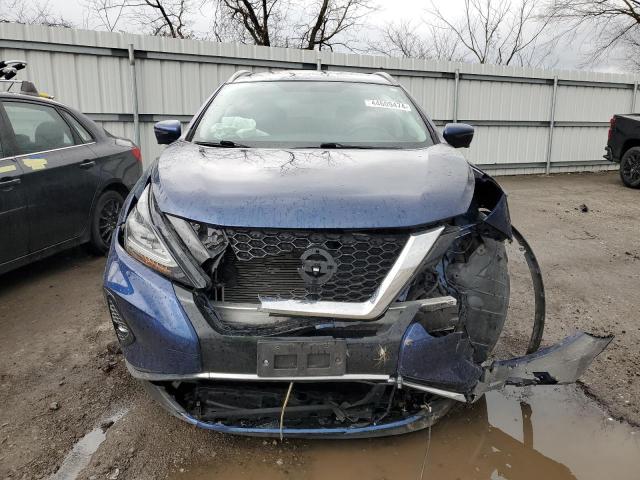 5N1AZ2MS8KN153941 - 2019 NISSAN MURANO S BLUE photo 5