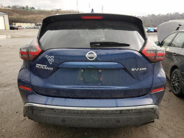 5N1AZ2MS8KN153941 - 2019 NISSAN MURANO S BLUE photo 6