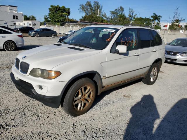 5UXFA13546LY47601 - 2006 BMW X5 3.0I WHITE photo 1