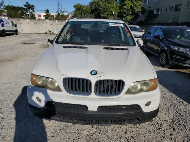 5UXFA13546LY47601 - 2006 BMW X5 3.0I WHITE photo 5