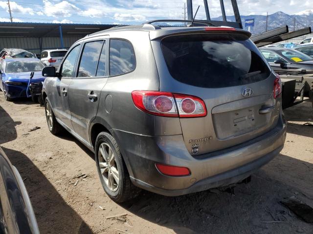 5XYZHDAG7CG103255 - 2012 HYUNDAI SANTA FE SE GRAY photo 2