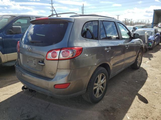 5XYZHDAG7CG103255 - 2012 HYUNDAI SANTA FE SE GRAY photo 3