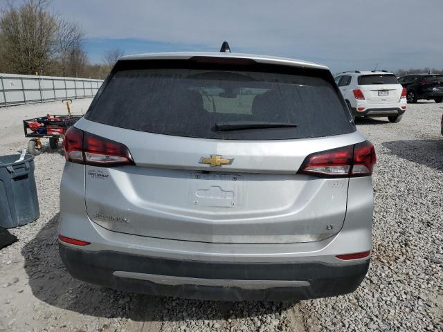 3GNAXKEV2NL270932 - 2022 CHEVROLET EQUINOX LT SILVER photo 6