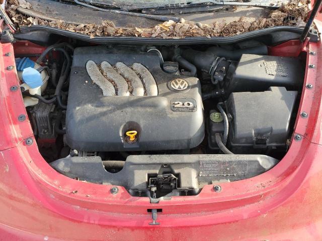 3VWBK31C15M406139 - 2005 VOLKSWAGEN NEW BEETLE GL 红色 照片 11