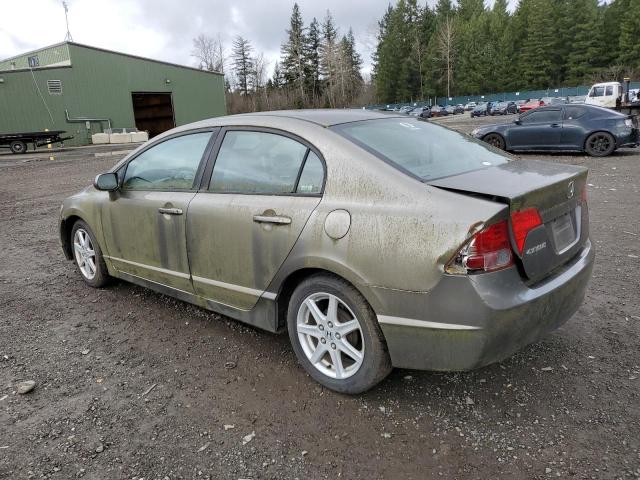 1HGFA16546L050764 - 2006 HONDA CIVIC LX BEIGE photo 2