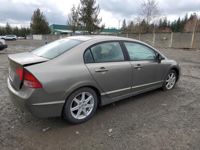 1HGFA16546L050764 - 2006 HONDA CIVIC LX BEIGE photo 3