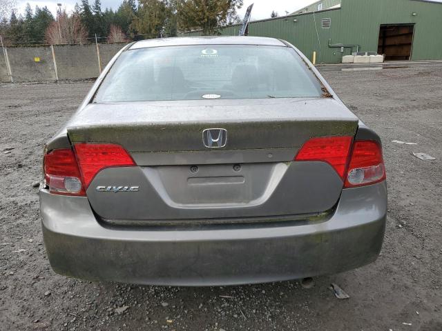 1HGFA16546L050764 - 2006 HONDA CIVIC LX BEIGE photo 6