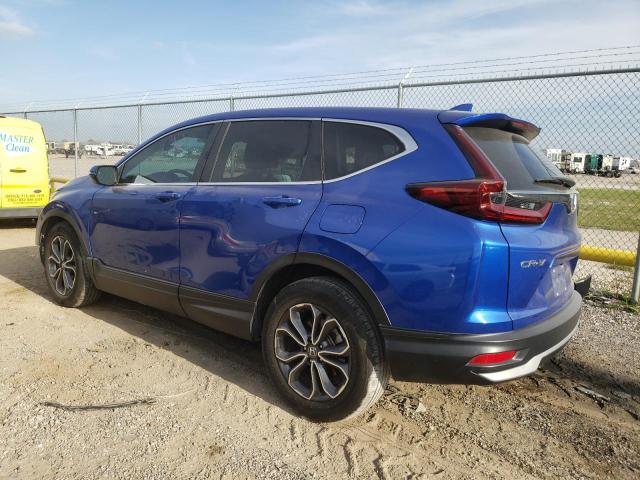 7FARW1H54LE011654 - 2020 HONDA CR-V EX BLUE photo 2