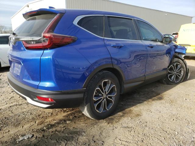 7FARW1H54LE011654 - 2020 HONDA CR-V EX BLUE photo 3