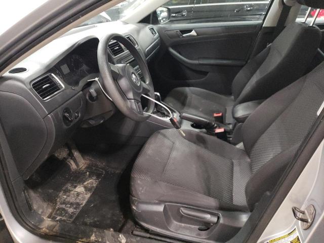 3VW2K7AJ9EM213923 - 2014 VOLKSWAGEN JETTA BASE 银色 照片 7