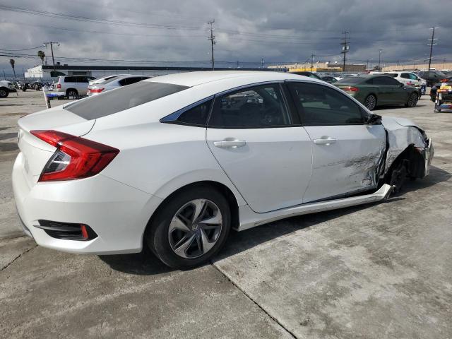 2HGFC2F61LH546297 - 2020 HONDA CIVIC LX WHITE photo 3