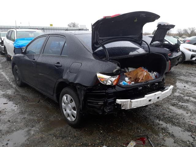 JTDBL40E499068328 - 2009 TOYOTA COROLLA BASE BLACK photo 2