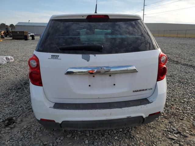 2CNALBEW2A6344079 - 2010 CHEVROLET EQUINOX LS WHITE photo 6