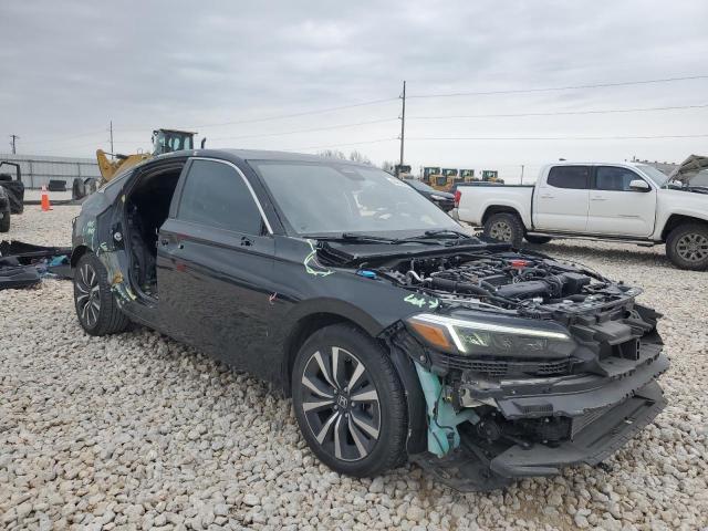 19XFL1H7XNE018156 - 2022 HONDA CIVIC EXL BLACK photo 4