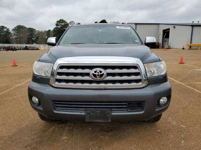 5TDYY5G18AS023290 - 2010 TOYOTA SEQUOIA PLATINUM BLUE photo 5