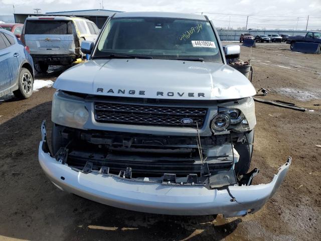 SALSK2D4XAA225509 - 2010 LAND ROVER RANGE ROVE LUX SILVER photo 5