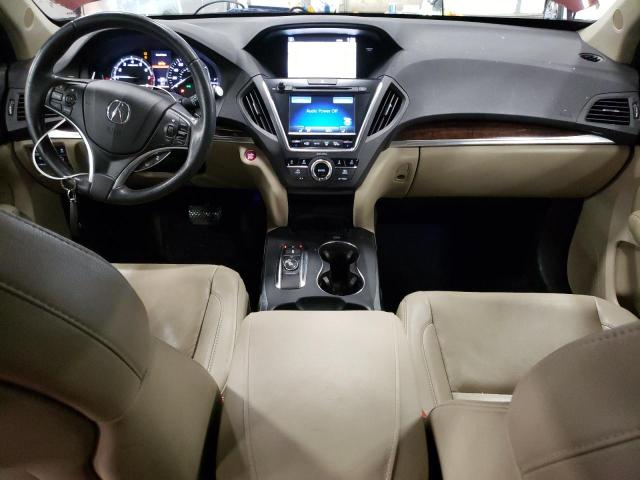 5FRYD4H52HB011401 - 2017 ACURA MDX TECHNOLOGY BURGUNDY photo 8