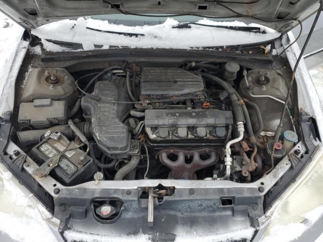 2HGES16304H606005 - 2004 HONDA CIVIC DX VP SILVER photo 11