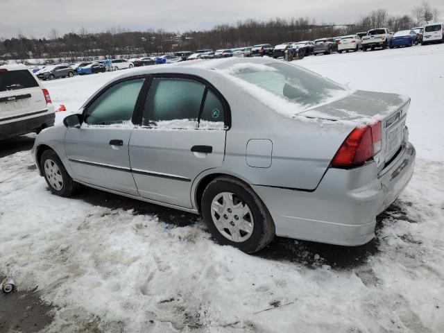 2HGES16304H606005 - 2004 HONDA CIVIC DX VP SILVER photo 2