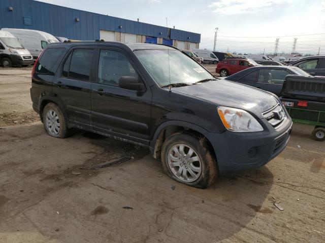 SHSRD78825U313115 - 2005 HONDA CR-V EX BLACK photo 4