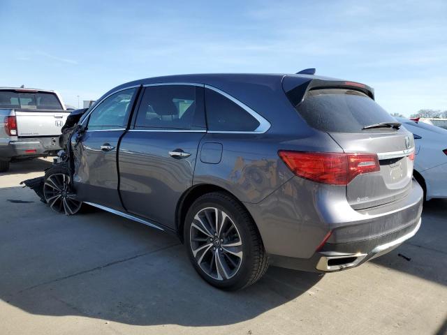 5J8YD4H5XLL030609 - 2020 ACURA MDX TECHNOLOGY GRAY photo 2