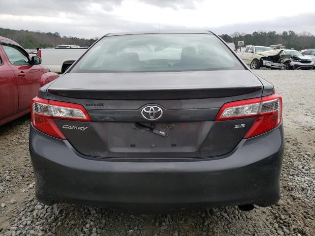 4T1BF1FK4DU263091 - 2013 TOYOTA CAMRY L GRAY photo 6