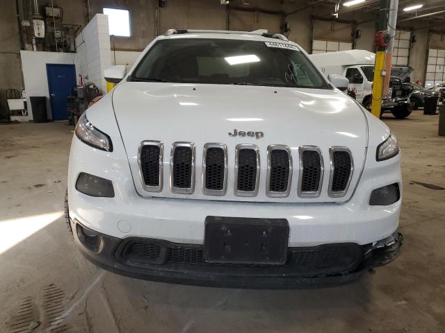 1C4PJMCS8EW114395 - 2014 JEEP CHEROKEE LATITUDE WHITE photo 5