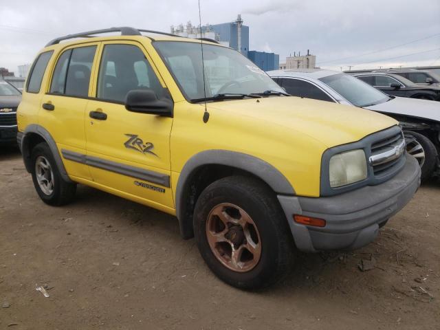 2CNBJ734126942075 - 2002 CHEVROLET TRACKER ZR2 YELLOW photo 4