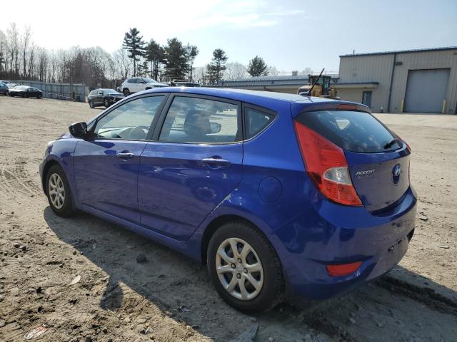 KMHCT5AE4DU060515 - 2013 HYUNDAI ACCENT GLS BLUE photo 2