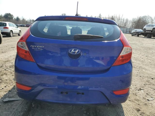 KMHCT5AE4DU060515 - 2013 HYUNDAI ACCENT GLS BLUE photo 6