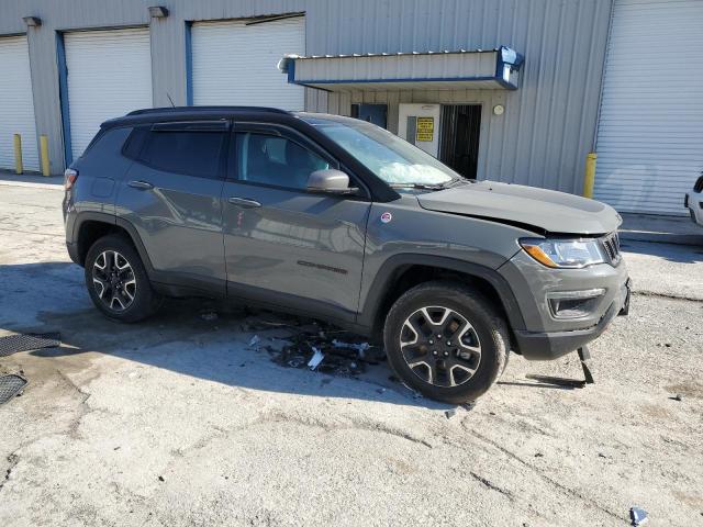 3C4NJDDB4MT579346 - 2021 JEEP COMPASS TRAILHAWK GRAY photo 4