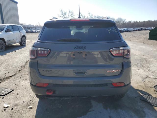 3C4NJDDB4MT579346 - 2021 JEEP COMPASS TRAILHAWK GRAY photo 6