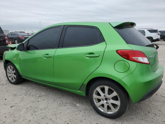 JM1DE1LY1C0145398 - 2012 MAZDA MAZDA2 GREEN photo 2